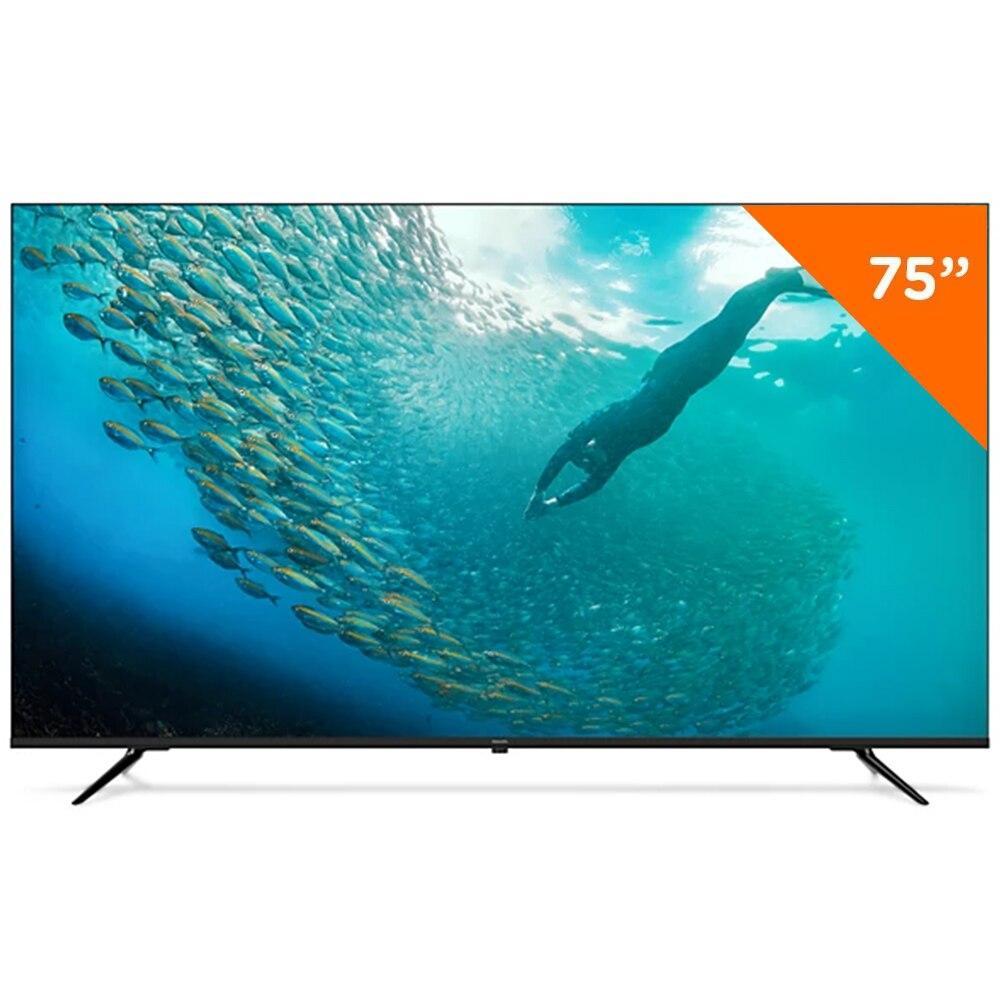 Smart TV Philips 75 Polegadas LED Ultra HD 4K P -UG7019/78 em Oferta na Shopee