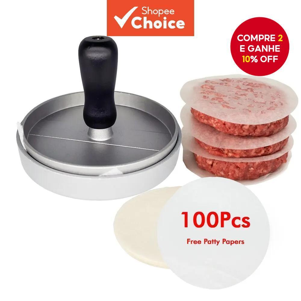 Máquina de Burger Patty, molde para cozinha, prensa de carne para hambúrguer, ferramentas de cozinha, molde para