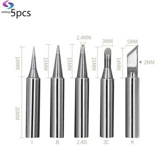 Conjunto De Substituição De Ponta De Ferro De Solda Prateado 5 Peças Adequado Para 936 em Oferta na Shopee