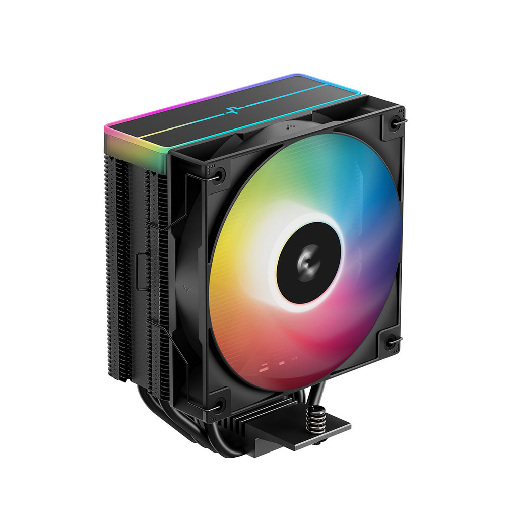 COOLER PROCESSADOR AMD/INTEL DEEPCOOL SERIES AG400 BK V2 ARGB PRETO R-AG400-BKAMMN-GJD