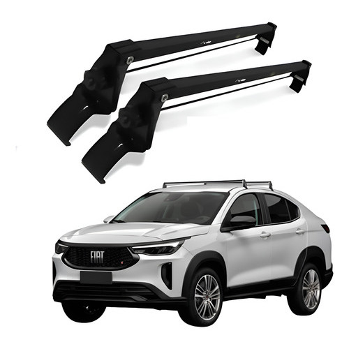 Rack De Teto Bagageiro Fast Back 2020 21 22 23 24 2025 Preto