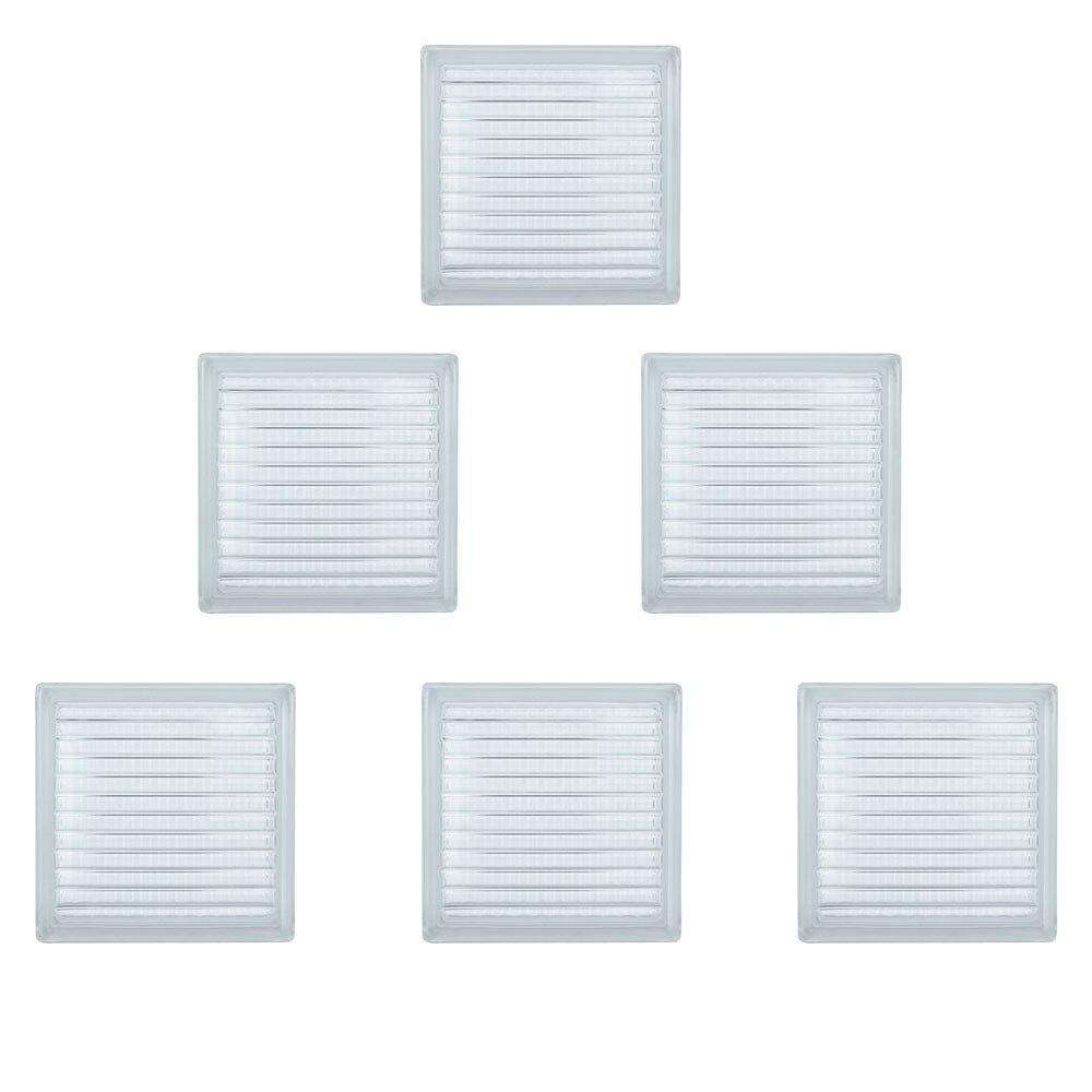 Tijolo de Vidro Modaza Parallel 19 x 19 x 8 cm - 6 Unidades em Oferta na Shopee