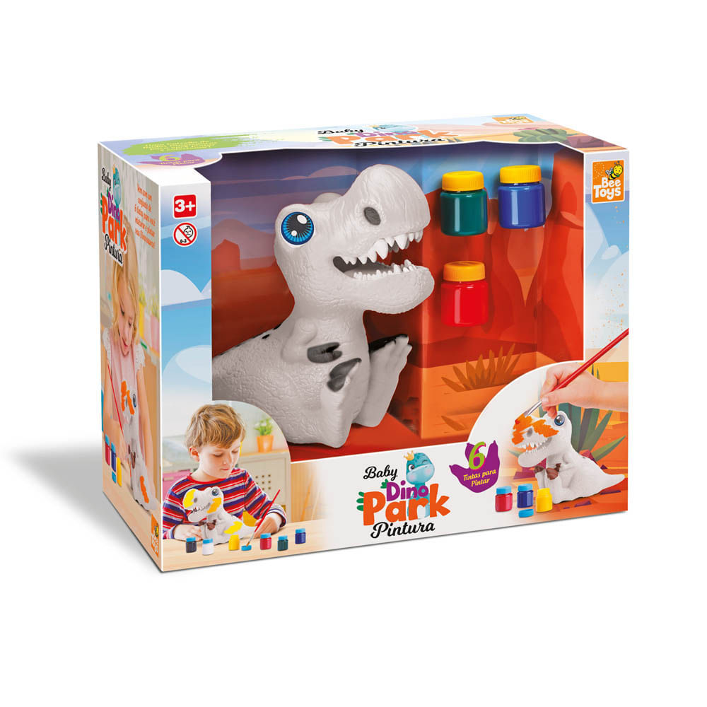 Dinossauro Bee Toys Baby Pintura em Oferta na Shopee