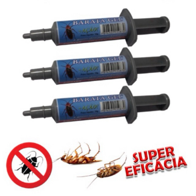 Gel contra Barata KIT ANTI BARATA 10g cada - ENTREGA IMEDIATA