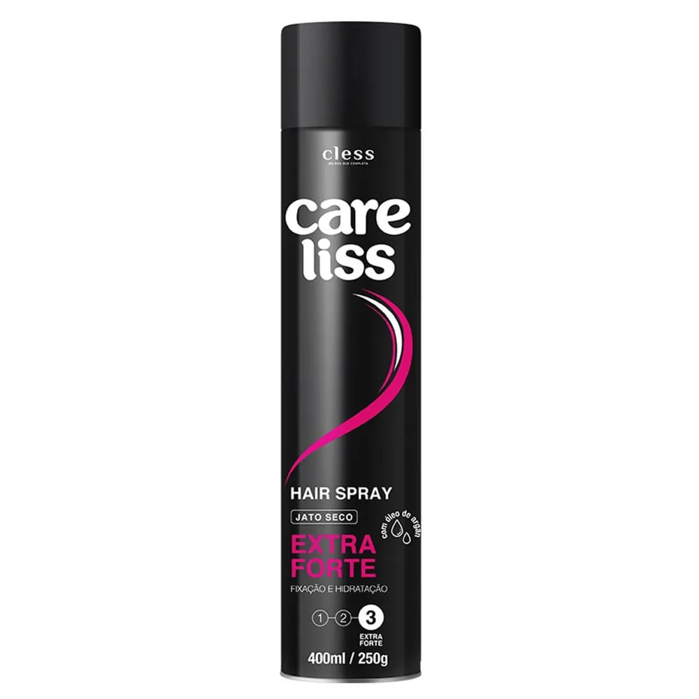 Hair Spray Care Liss Extra Forte 400ml em Oferta na Shopee