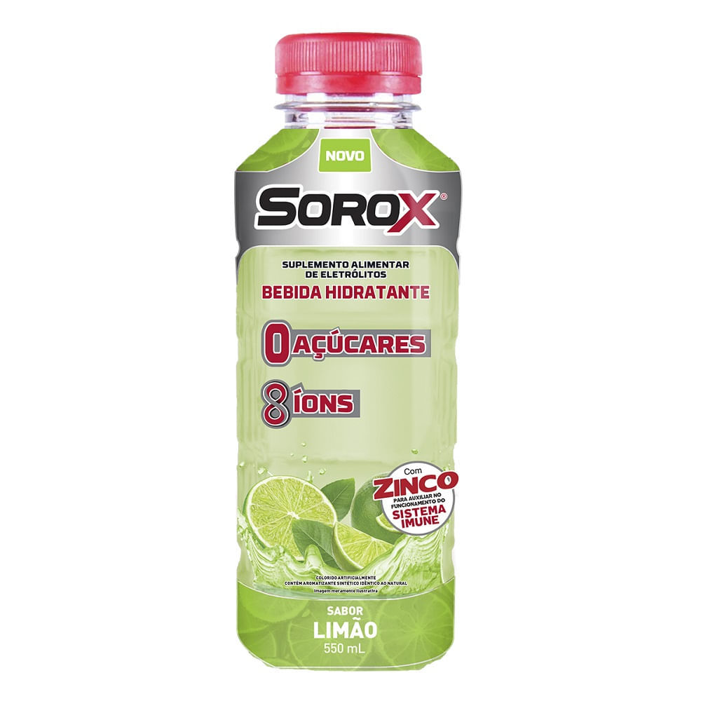 Sorox Limão 550ml em Oferta na Shopee