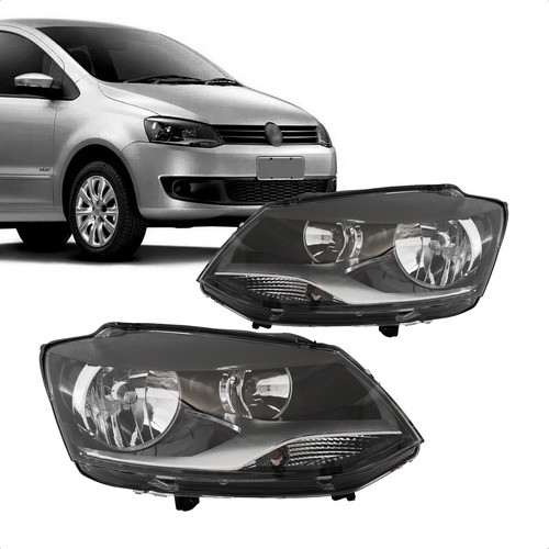Farol Fox Foco Duplo 2010 2011 2012 2013 2014 Lado Esquerdo