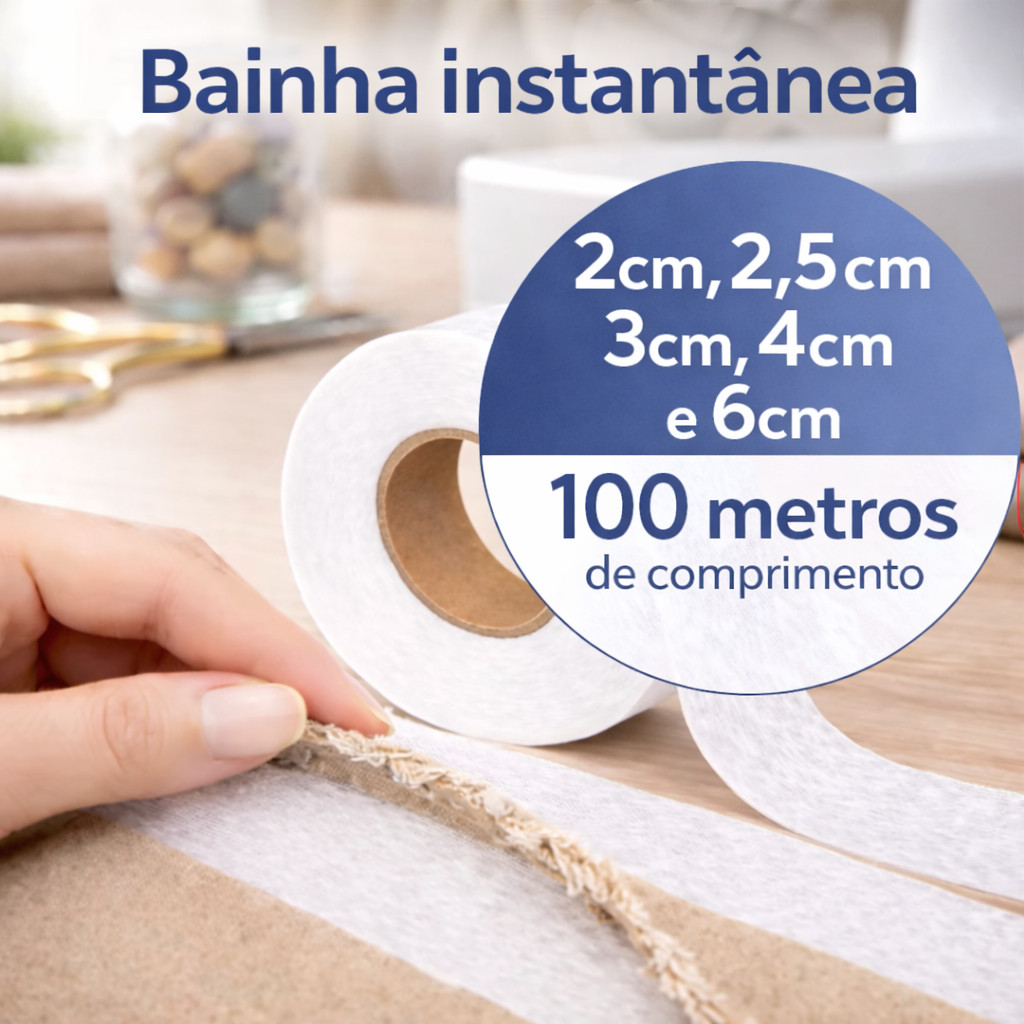Barra Magica Instantânea com 100m c/ Varias de larguras em Oferta na Shopee
