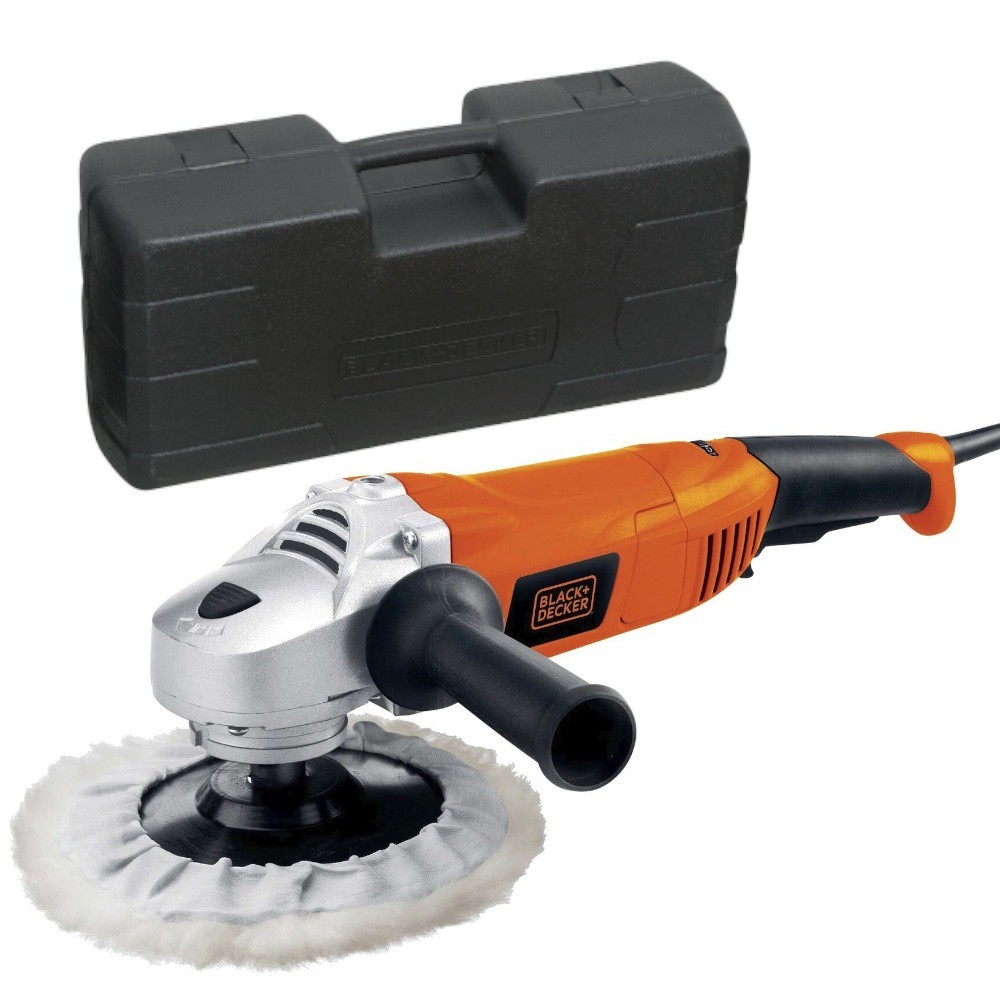 Politriz angular 7" 1300 watts com velocidade variável e maleta - WP1500K Black Decker