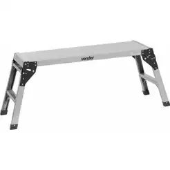 Plataforma Dobrável 49cm Andaime Portátil até 150kgf em Aço Vonder