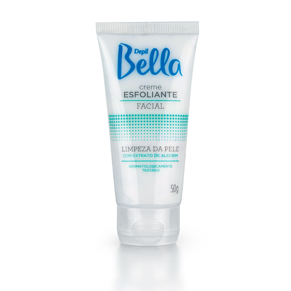 Creme Esfoliante Facial Depil Bella Alecrim 50g em Oferta na Shopee
