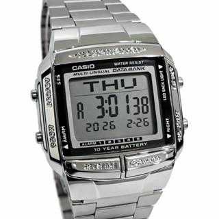 Relógio Casio Digital Vintage Masculino Prata DB-360-1ADF em Oferta na Shopee