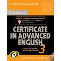 Livro Cambridge Certificate In Advanced English 3 For Updated Exam With Answers de Vários Autores 7856124