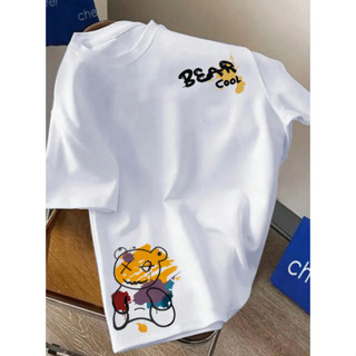Camiseta Infantil Menino Beear Cool Camisa estampada 100% algodão, Camiseta infantil, camisa adulta em Oferta na Shopee