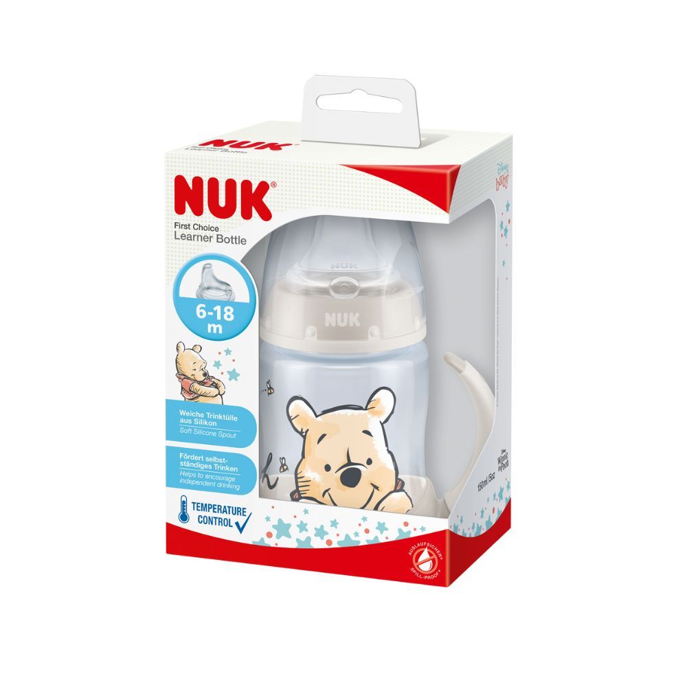 Copo de Treinamento NUK Disney Pooh 6-18 Meses Neutro 150ml