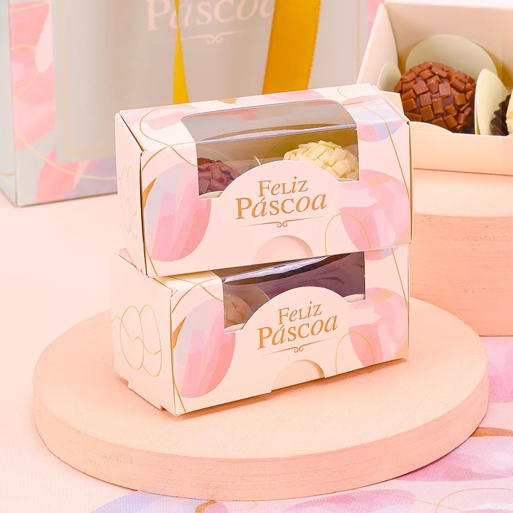 30 CAIXAS P/ 2 DOCES PÁSCOA EMBALAGEM CELEBRAR 5476 ( PASCOA JANGO 2026 ) em Oferta na Shopee