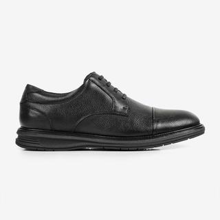 Sapato Social Austin Ferracini Masculino em Couro Preto 5166-675H