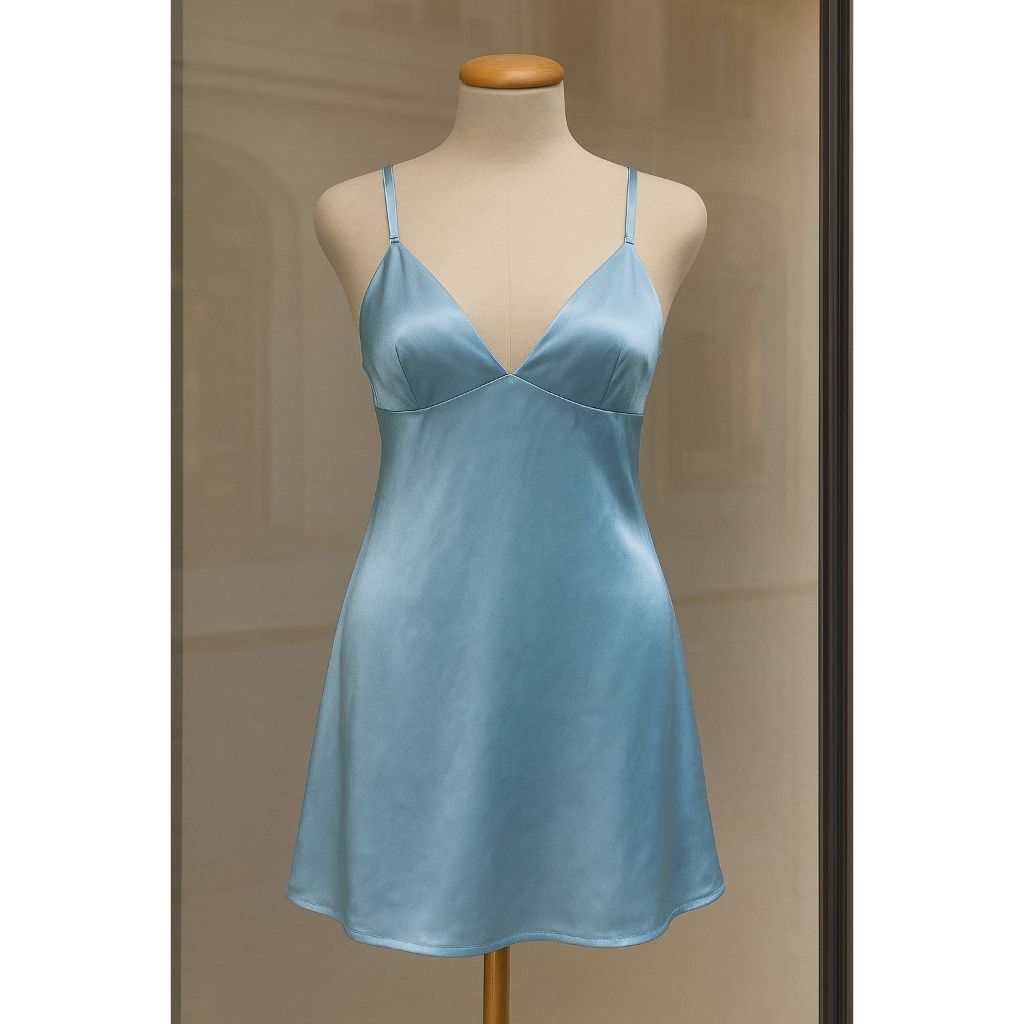 Pijama Noite Feminino Camisola Delicado Cetim Confortável Elegante Noivinha Cores Tendencia