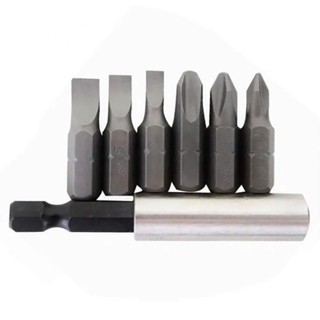 Jogo de bits com adaptador magnético 7 peças 113929 MTX em Oferta na Shopee