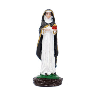 Escultura Santa Edwiges 8 cm em Resina em Oferta na Shopee