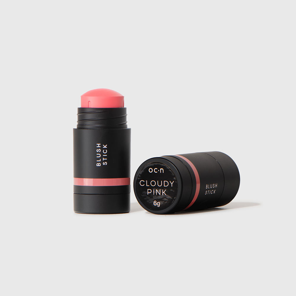Mini Blush em Bastão Rosa Claro - Blush Stick Cloudy Pink Océane Edition 6g em Oferta na Shopee