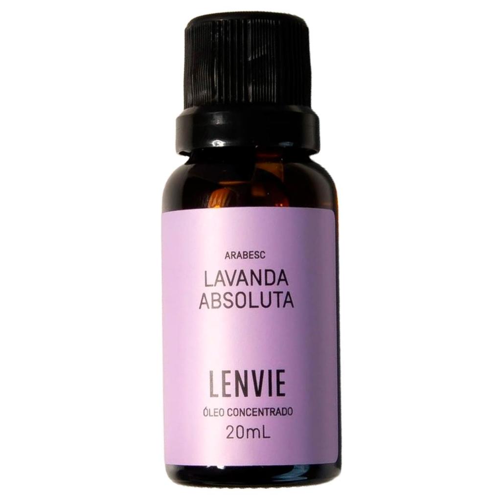 Óleo Concentrado Lenvie Lavanda Absoluta Arabesc Notas Herbais 20ml