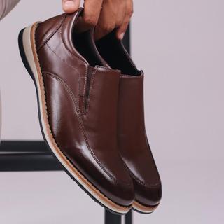 Sapato Masculino Mocassim Social Slip On Confortável Casual Trabalho Igreja Dia a Dia