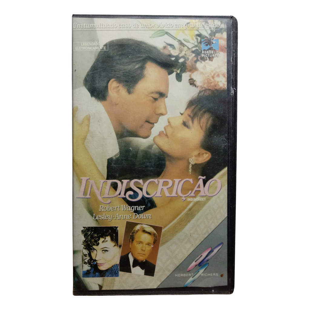 Vhs Indiscrição - Robert Wagner - Lesley Anne Down