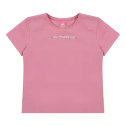 Blusa Manga Curta Infantil Feminina Lilica Ripilica