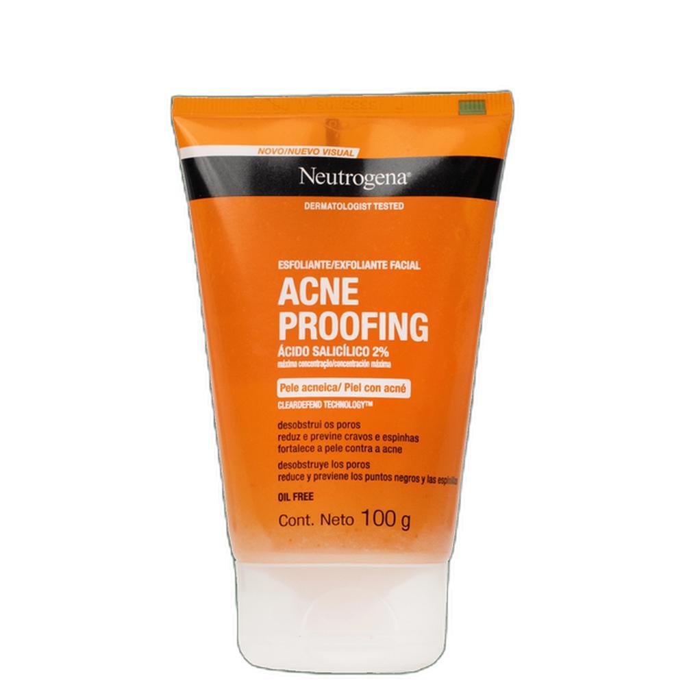 Neutrogena Acne Proofing - Esfoliante Facial 100g BLZ em Oferta na Shopee