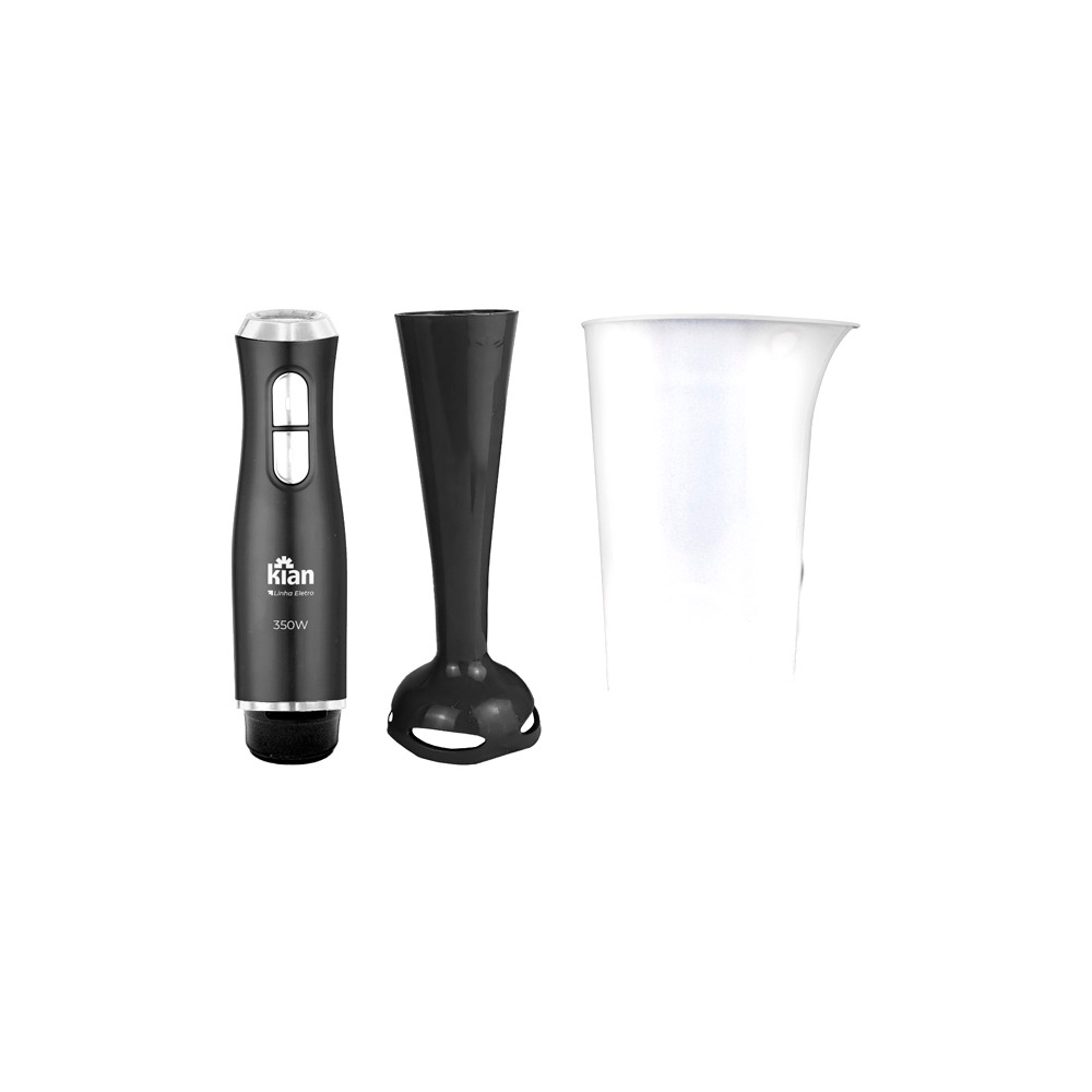 Mixer Elétrico Kian 350w com Copo 700ml 2 Velocidades Preto - 127v — imagem 2 de 2