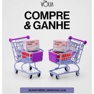 Gel Vólia Blister Capsula 24g + Blister Capsula Classic Beige 14g Compre e Ganhe Classic Cover ou Classic Nude novidade em Oferta na Shopee