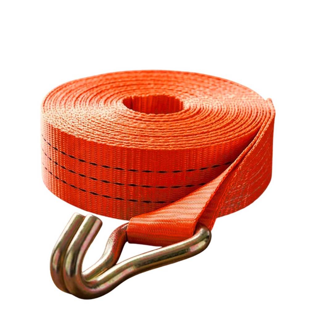 Cinta de Elevaçao 6 Metros Carga Pesada Gancho Transporte Construçao Mudança  Frete Obra Locomoçao Caminhao