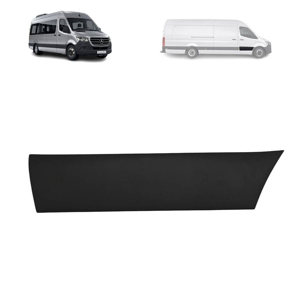 FRISO DA PORTA DIANTEIRA MERCEDES BENZ SPRINTER 2020 A 2025 (87,5 X 20,0 CM) LADO DIREITO