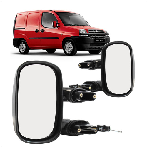 Retrovisor Doblo 2001 2002 2003 A 2021 Espelho Com Controle