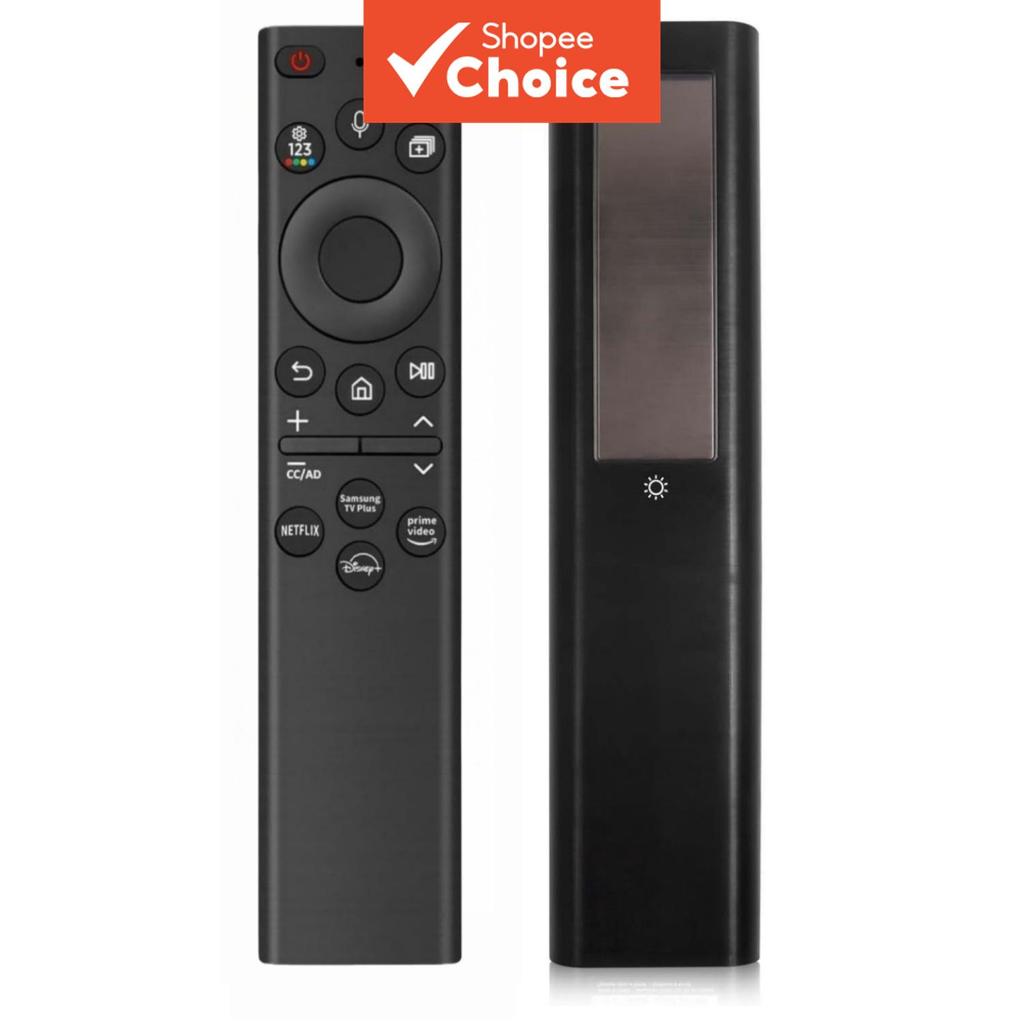  Substituição de Controle Remoto de Voz BN59-01385A com Carregamento Solar para TVs Samsung Smart, Acessório de