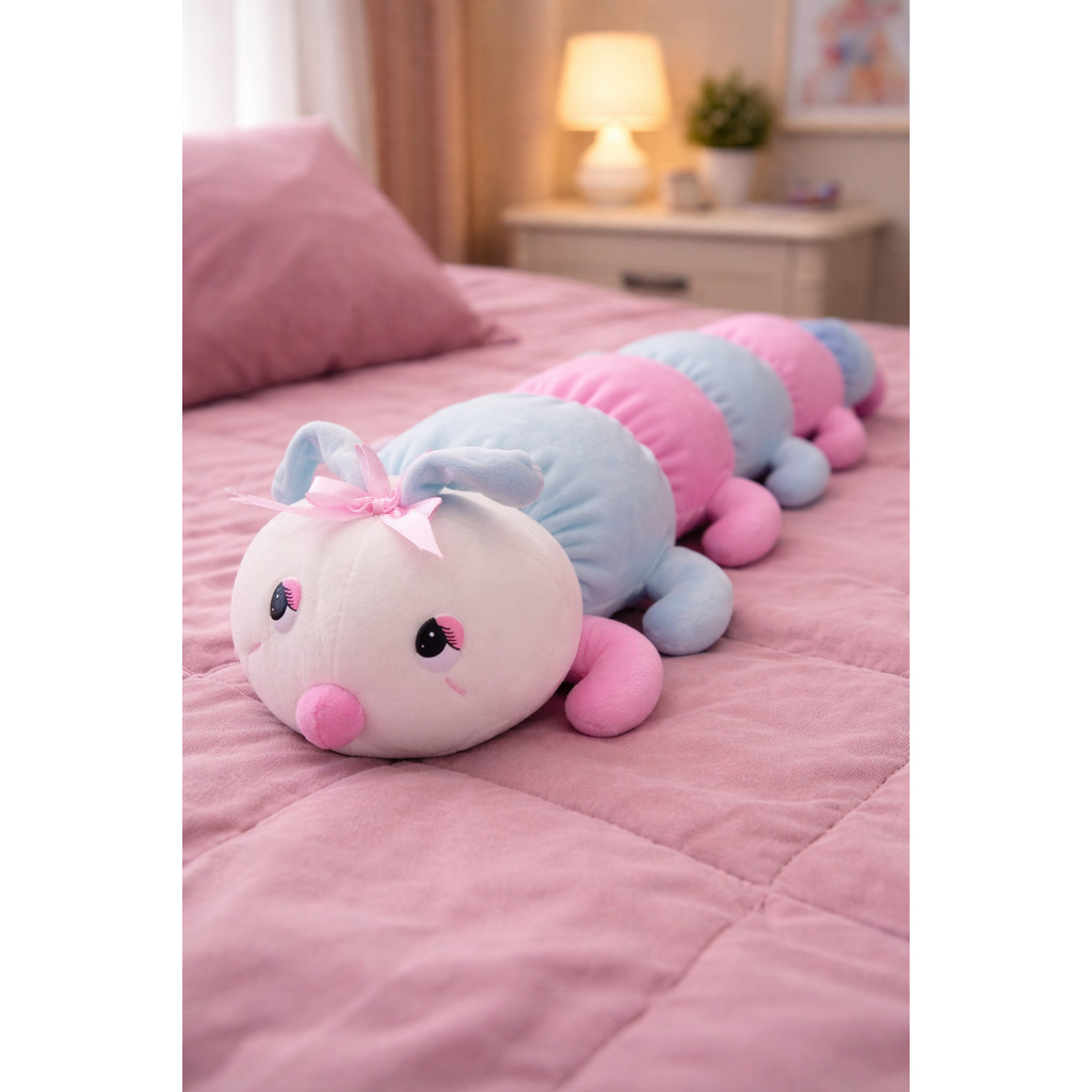 Centopéia Fofinha De Pelúcia Antialérgica - 1un (68cm)