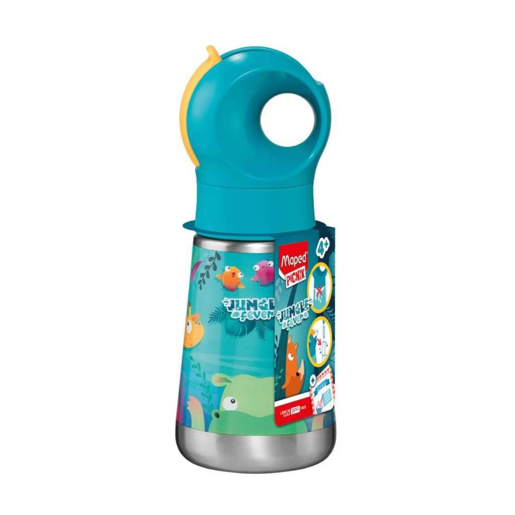 Garrafa de inox Picnik Jungle Fever 350ml 873099 Maped