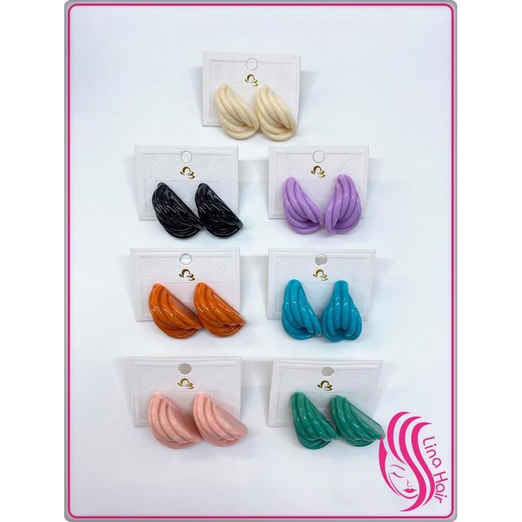 Brincos Trançados em Resina: Ondas ou Nó | Artesanal, Leve e Moderno - Cartela com 1 Par em Oferta na Shopee