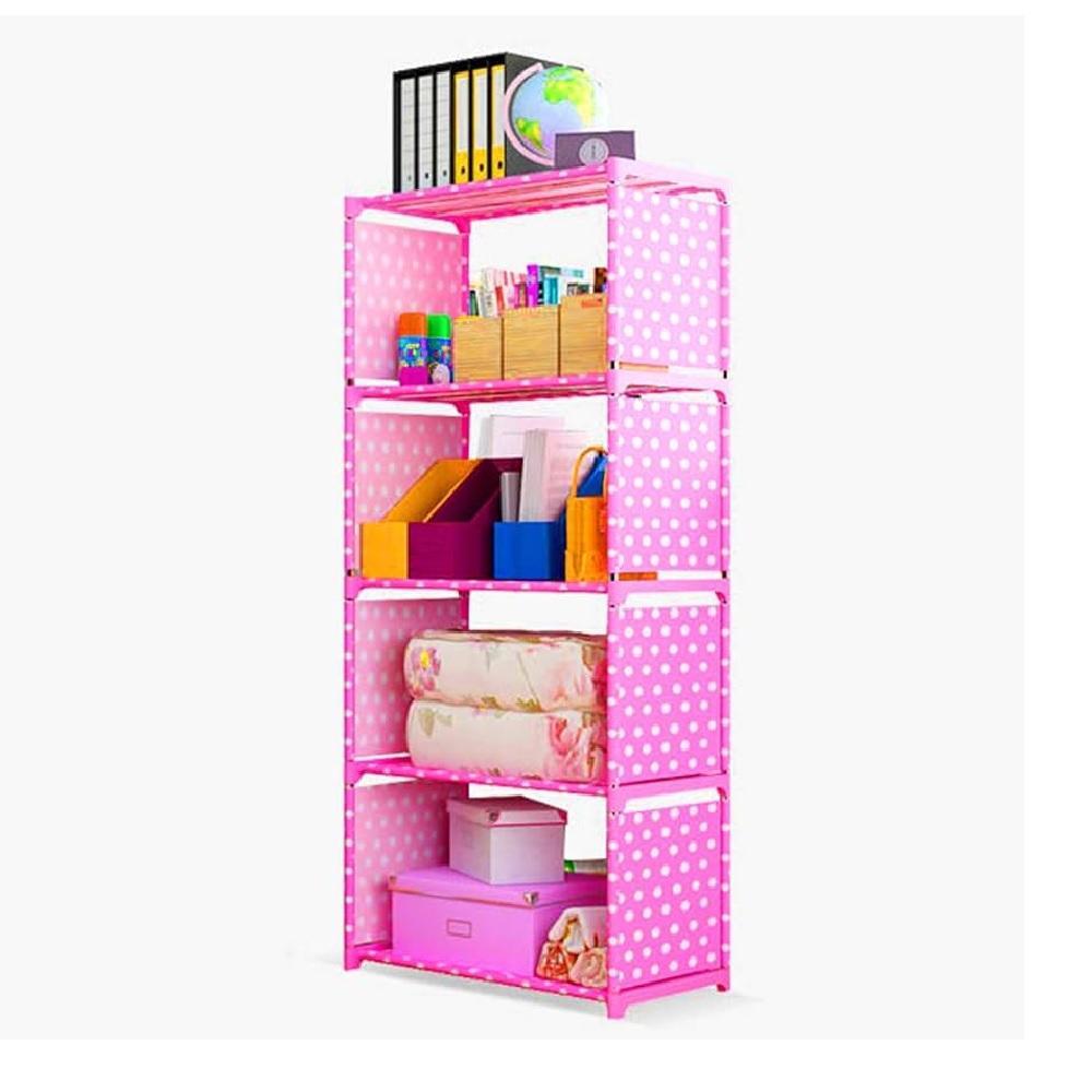 ESTANTE ORGANIZADOR LIVROS BRINQUEDOS 5 PRATELEIRAS LIVREIRO MODULAR EMPILHAVEL PORTA OBJETOS