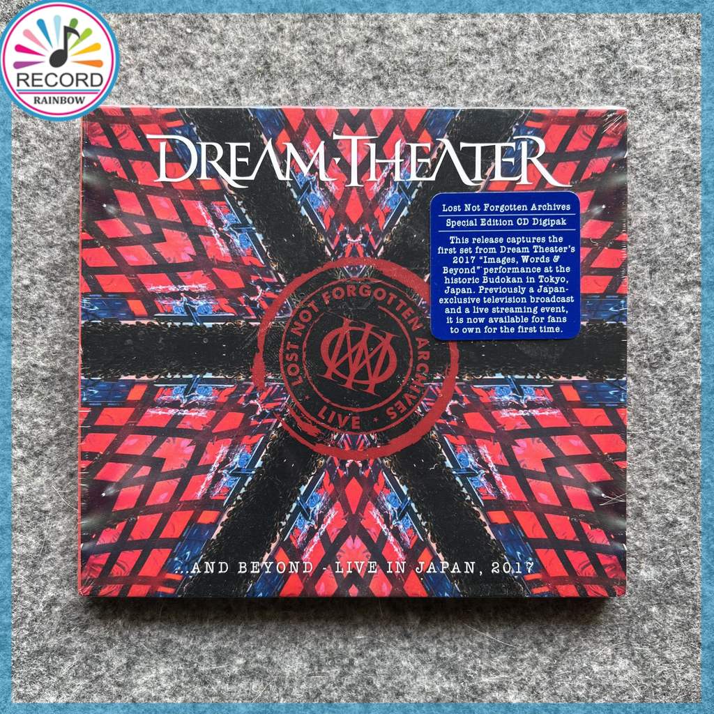 Dream Theater Lost Not Forgotten Archives ...And Beyond Live in Japan (2017) Original CD Album [Lacrado] Brand New