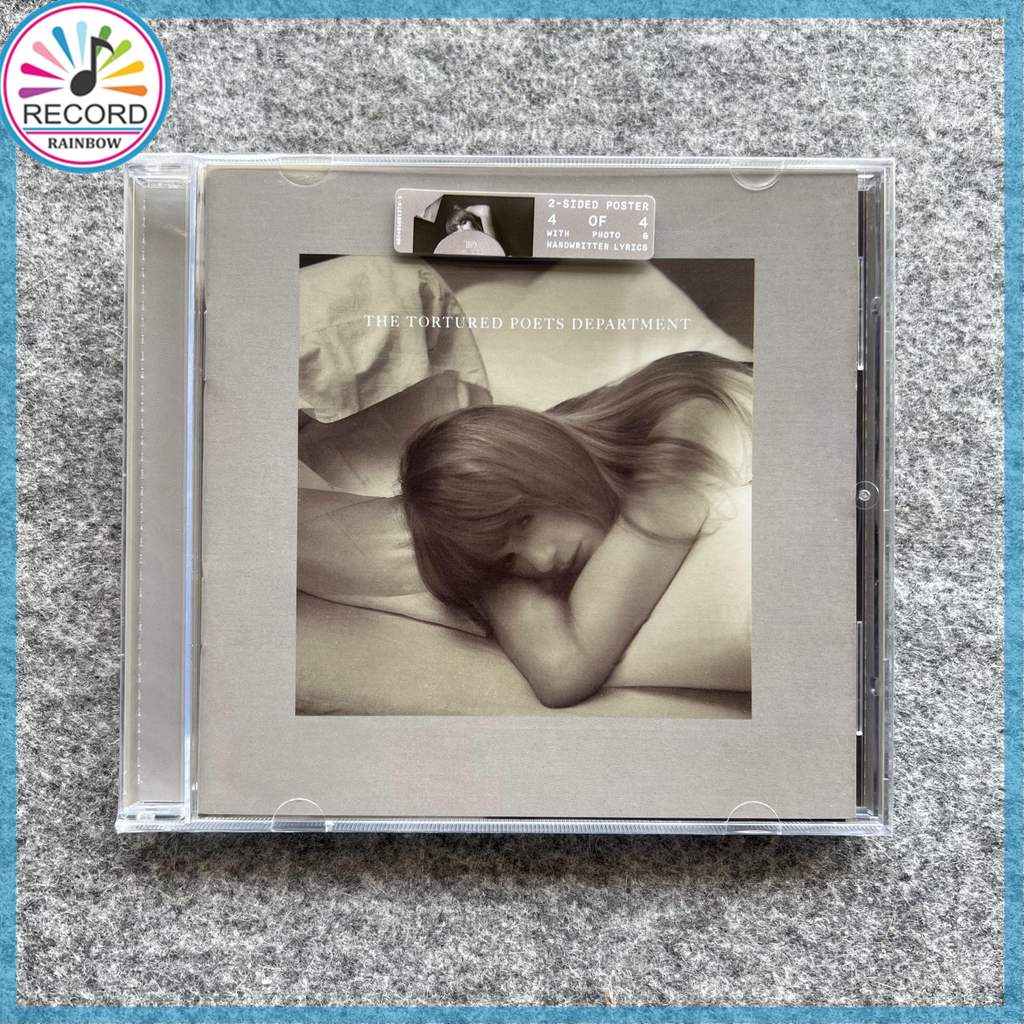 Taylor Swift The Tortured Poets Department “The Bolter” Edition + Exclusive Poster and 20 Page Booklet Original CD BRST