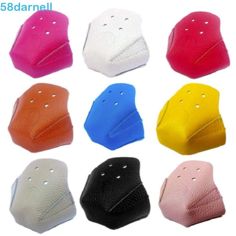 DARNELL Capa Para Sapatos De Patinação , Biqueiras De Couro Ajustáveis Skate , Protetores De Antifricção