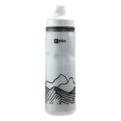 Garrafa Bike Térmica 600ml NTK Isobike Squeeze Ciclismo 4h Frio