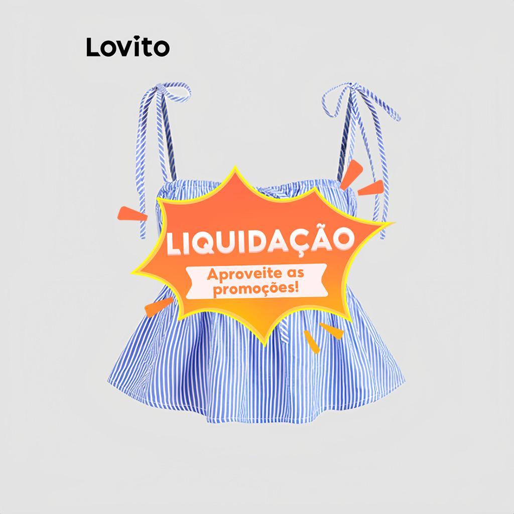 Lovito Special Casual Tops for Women (Size M) em Oferta na Shopee