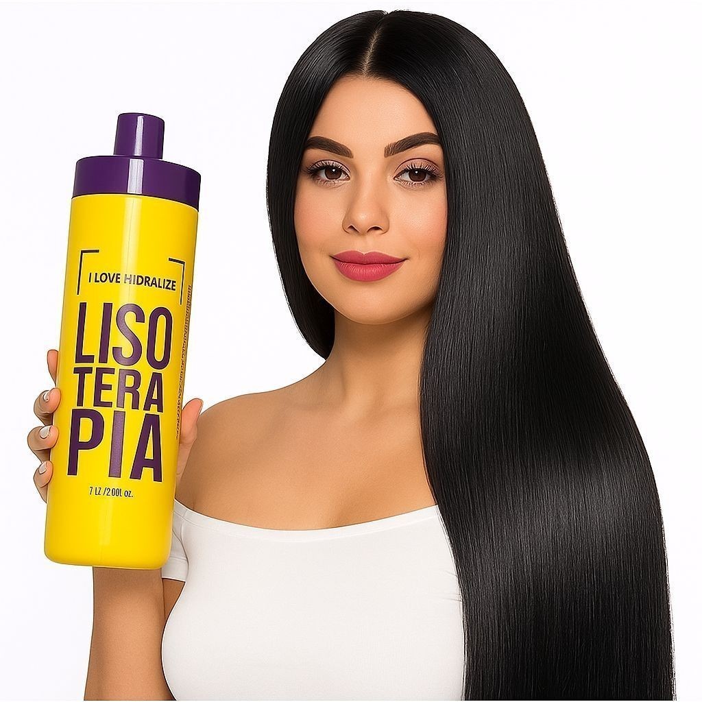Lisoterapia Original 1 Litro Progressiva Orgânica Sem Formol para Liso Duradouro e Brilho Gloss