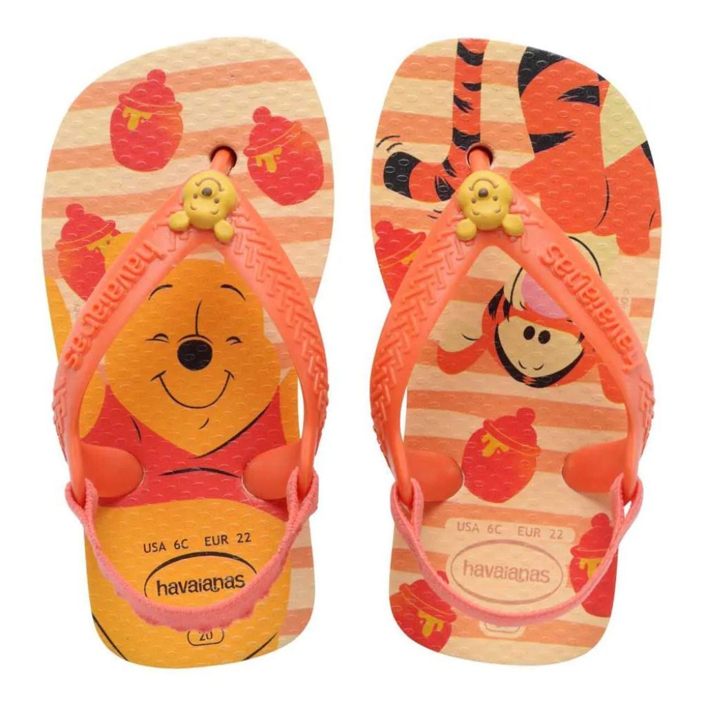 Chinelo Infantil Havaianas Baby Disney Elástico Mickey Minnie