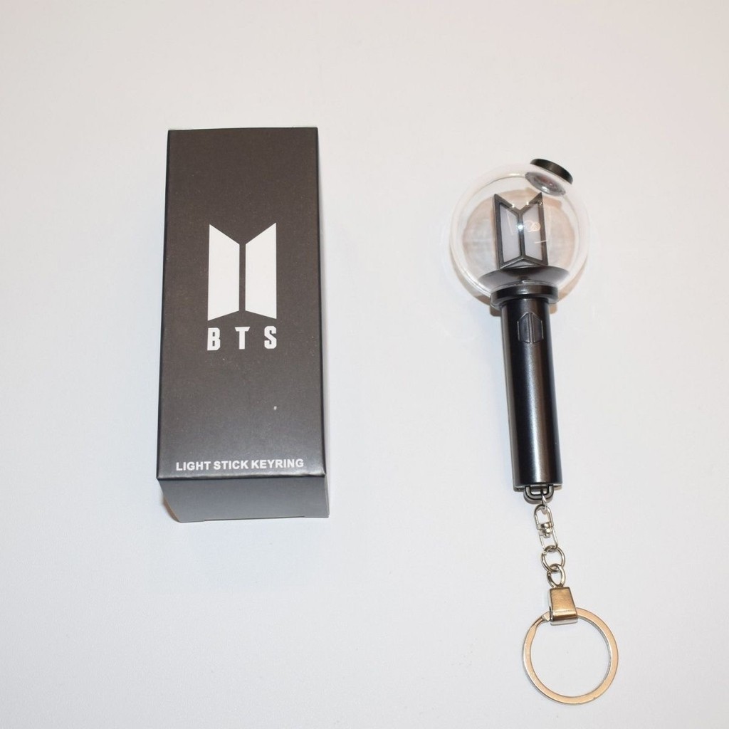 Kpop Idol BTS Ver . 4 Lightstick Chaveiros Mini Bomba Do Exército Chaveiro Fãs De Concerto Colecionáveis