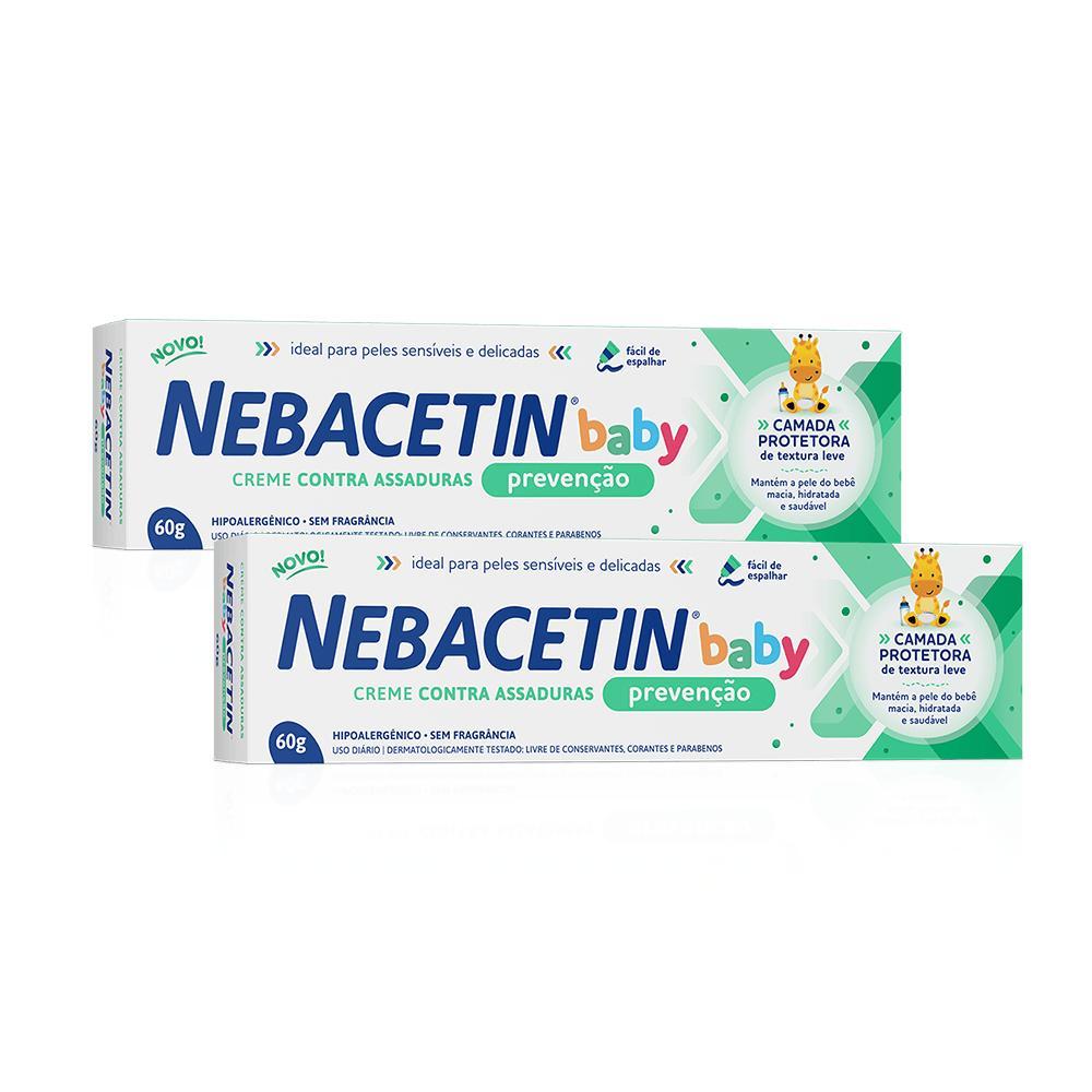 Kit Nebacetin Baby Creme Prevenção Bg 60G