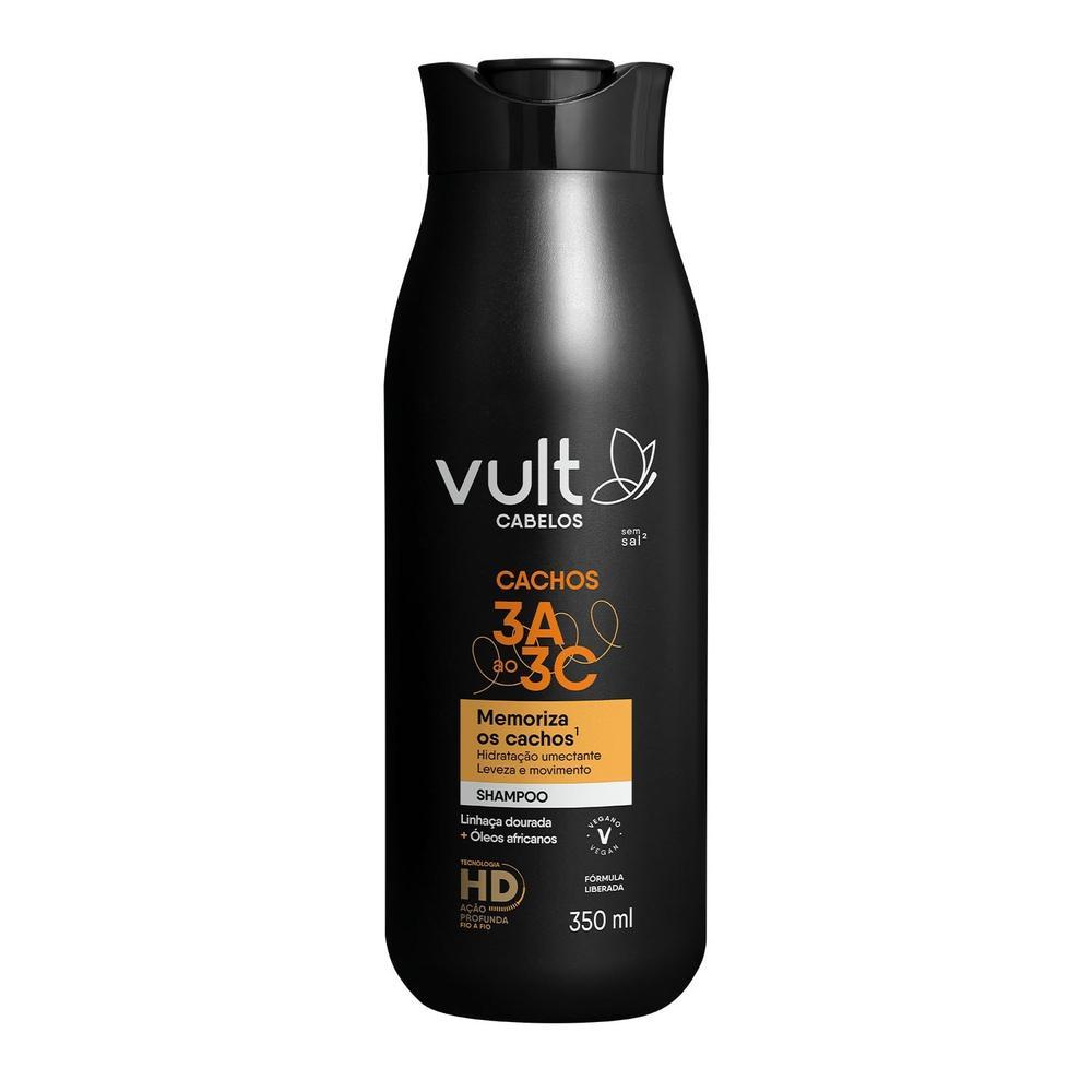 Vult Cabelos Cachos 3A a 3C Shampoo 350ml em Oferta na Shopee